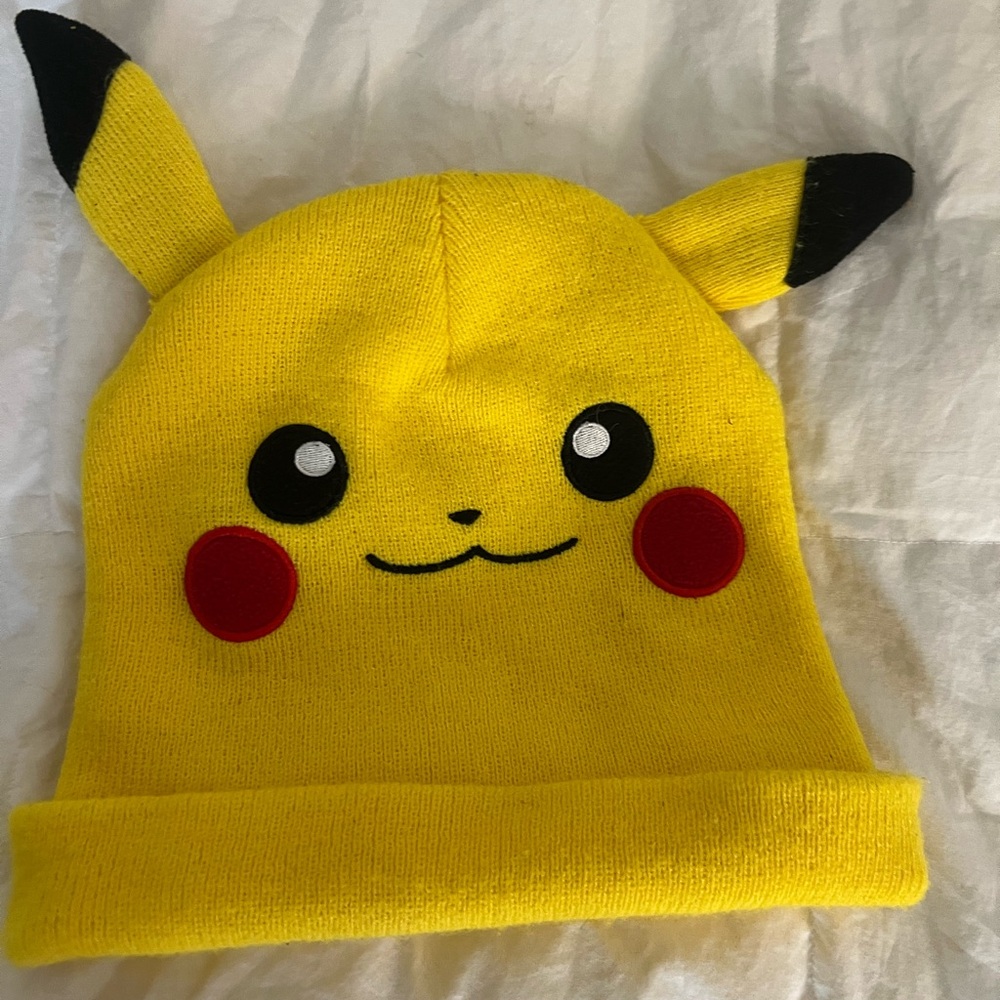Pokemon Pikachu Yellow Hat for Kids